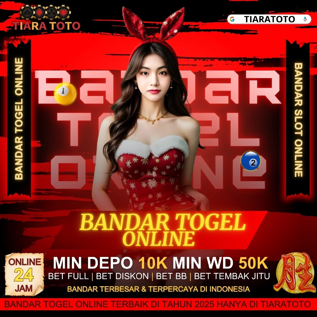 TIARATOTO - Bonus New Member 100% dan Cashback 10% Harian